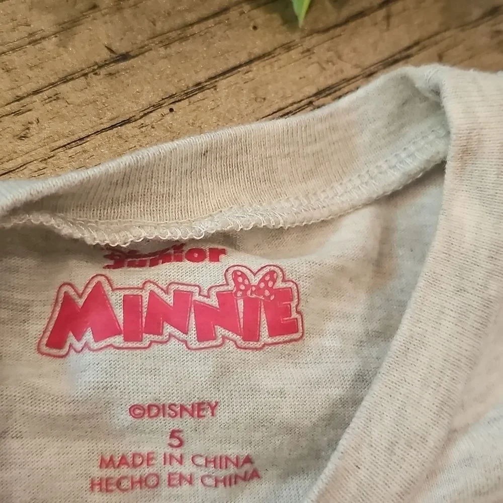 Minnie Mouse Bell Sleeve Shirt And Short Size 5 Kindness